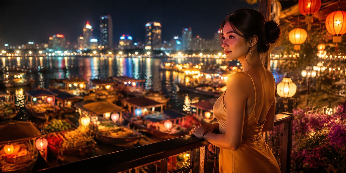 Chợ đêm Nha Trang với người chơi theo dõi kết quả cá cược thể thao