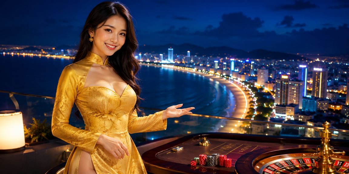 Người mặc áo dài tại Quy Nhơn sử dụng ứng dụng casino trên điện thoại